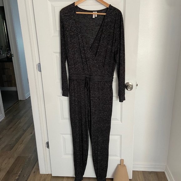 Miyu (Simons) Jumpsuit - Dark Heather Grey - Picture 1 of 5